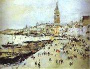 Valentin Serov, Seaside in Venice. Study